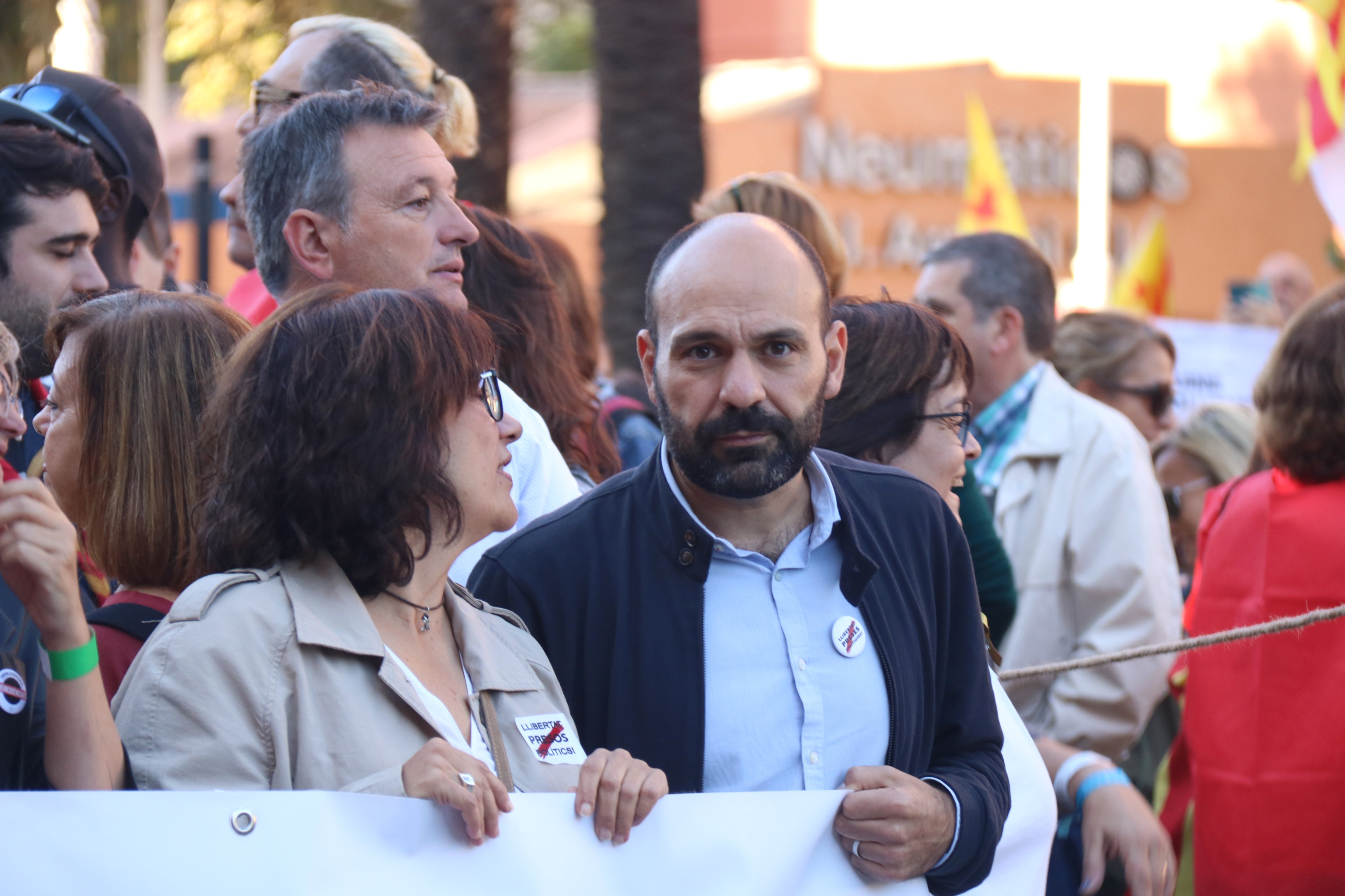 Mauri y Paluzie piden explicaciones a Batlle por "manipular" las cifras de la manifestación