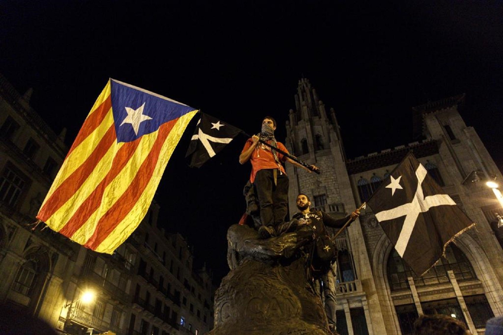 Las protestas por la sentencia del 1-O, entre las fotos del año de Bloomberg