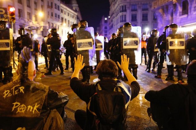 EL NACIONAL Via Laietana Mossos   Sergi Alcàzar