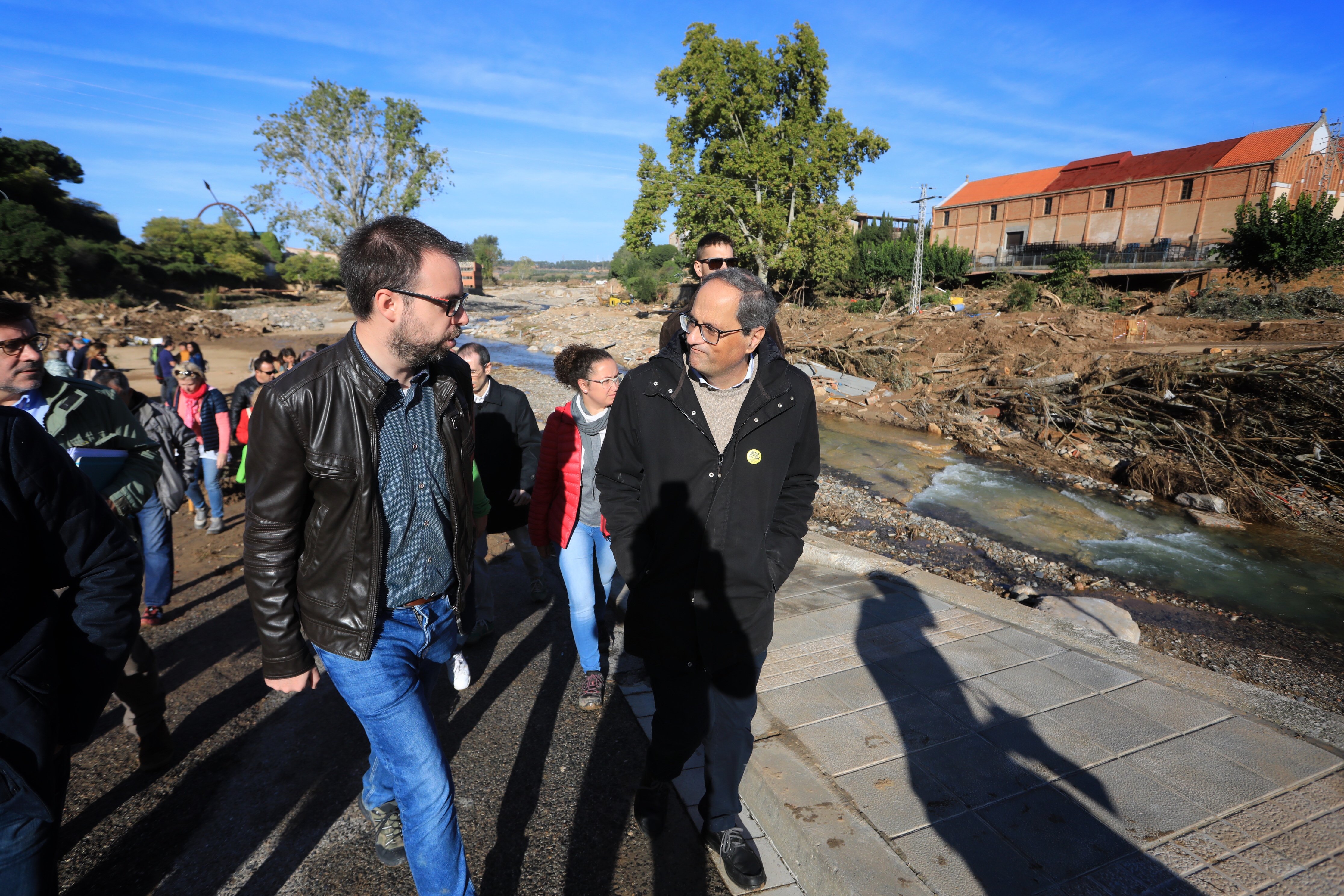 Quim Torra l'Espluga de Francolí temporal ACN