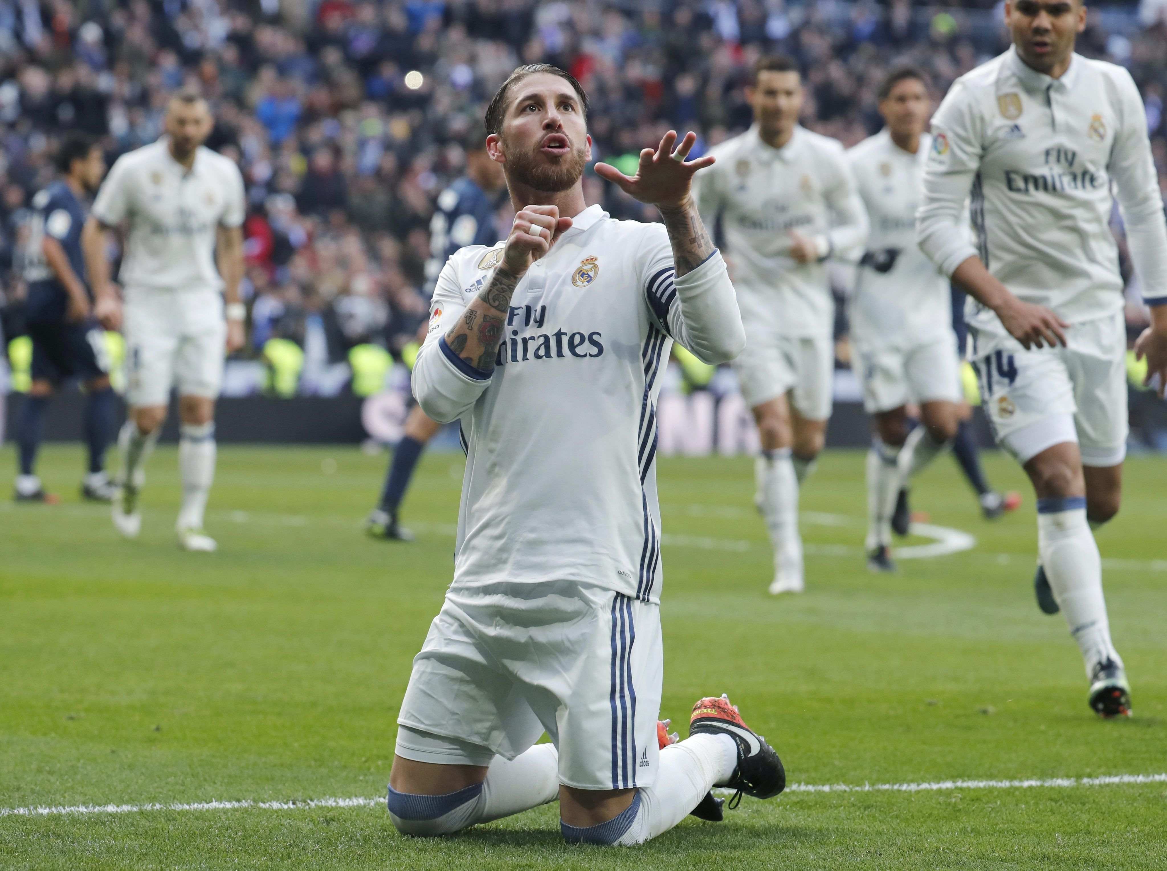 Sergio Ramos se redime contra el Málaga (2-1)