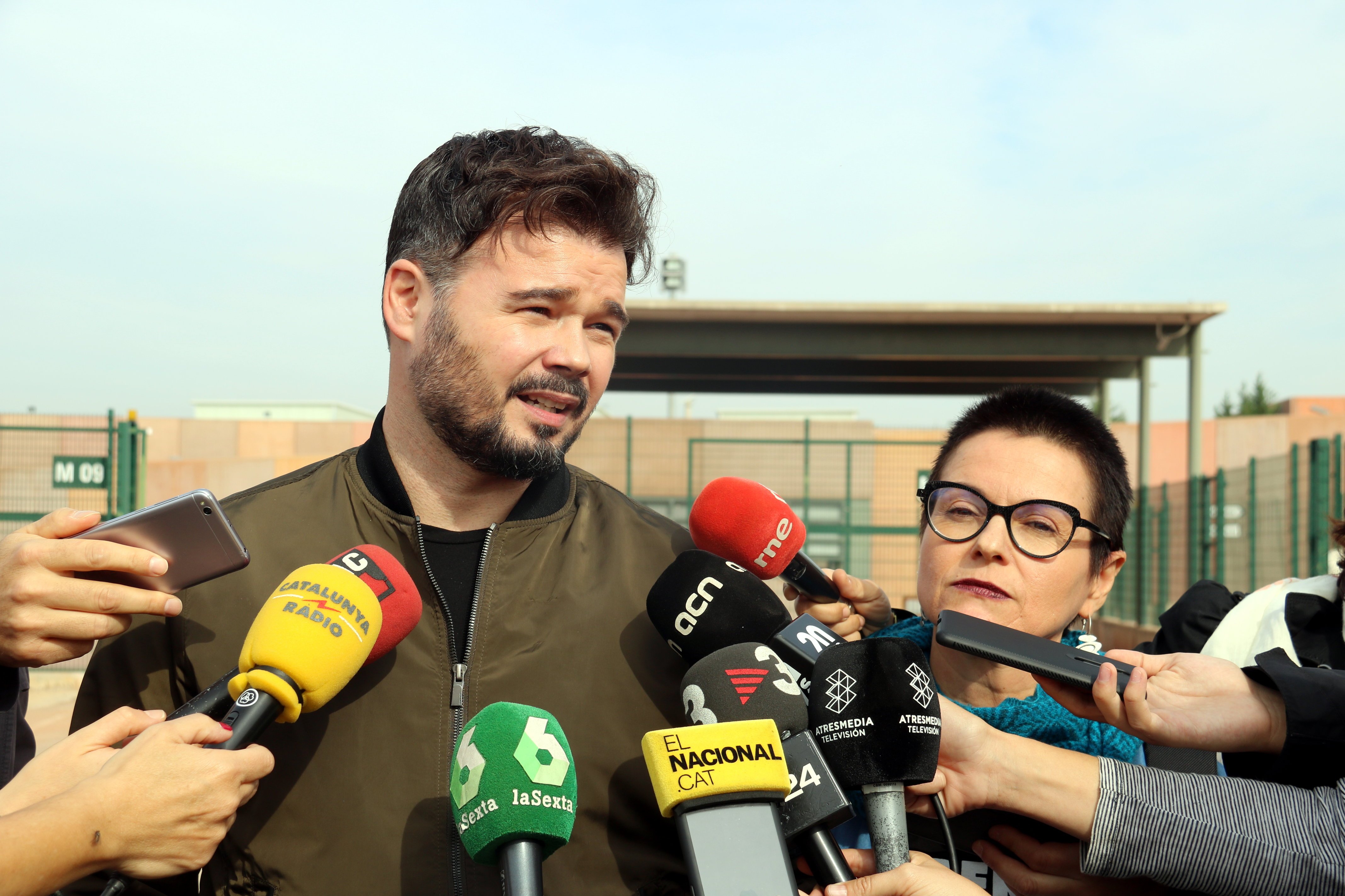 Rufián veu ERC com l'"únic obstacle" davant un Sánchez que “pidola” a la dreta