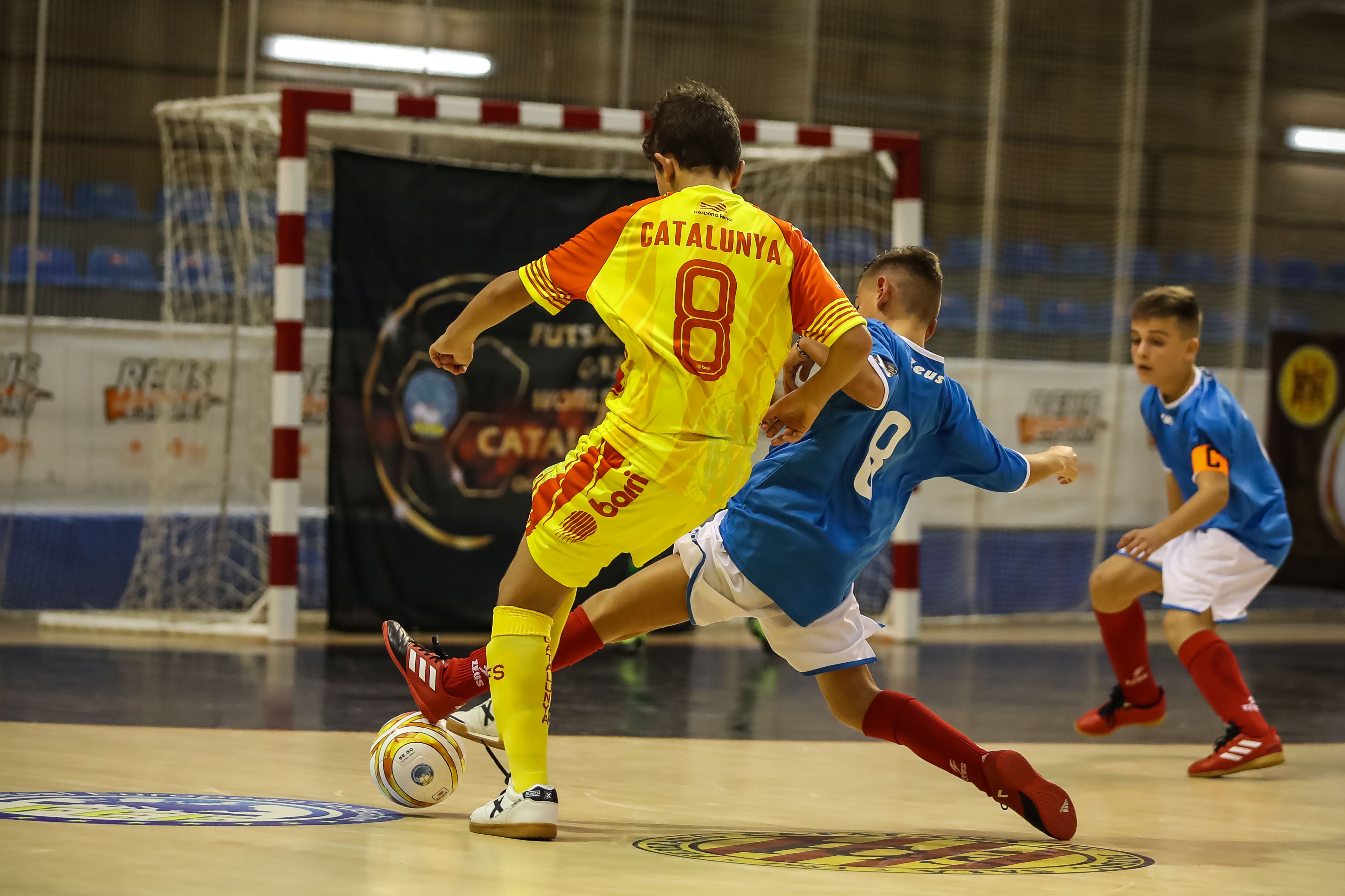 Catalunya comença amb golejada el Mundial de Futsal de Reus