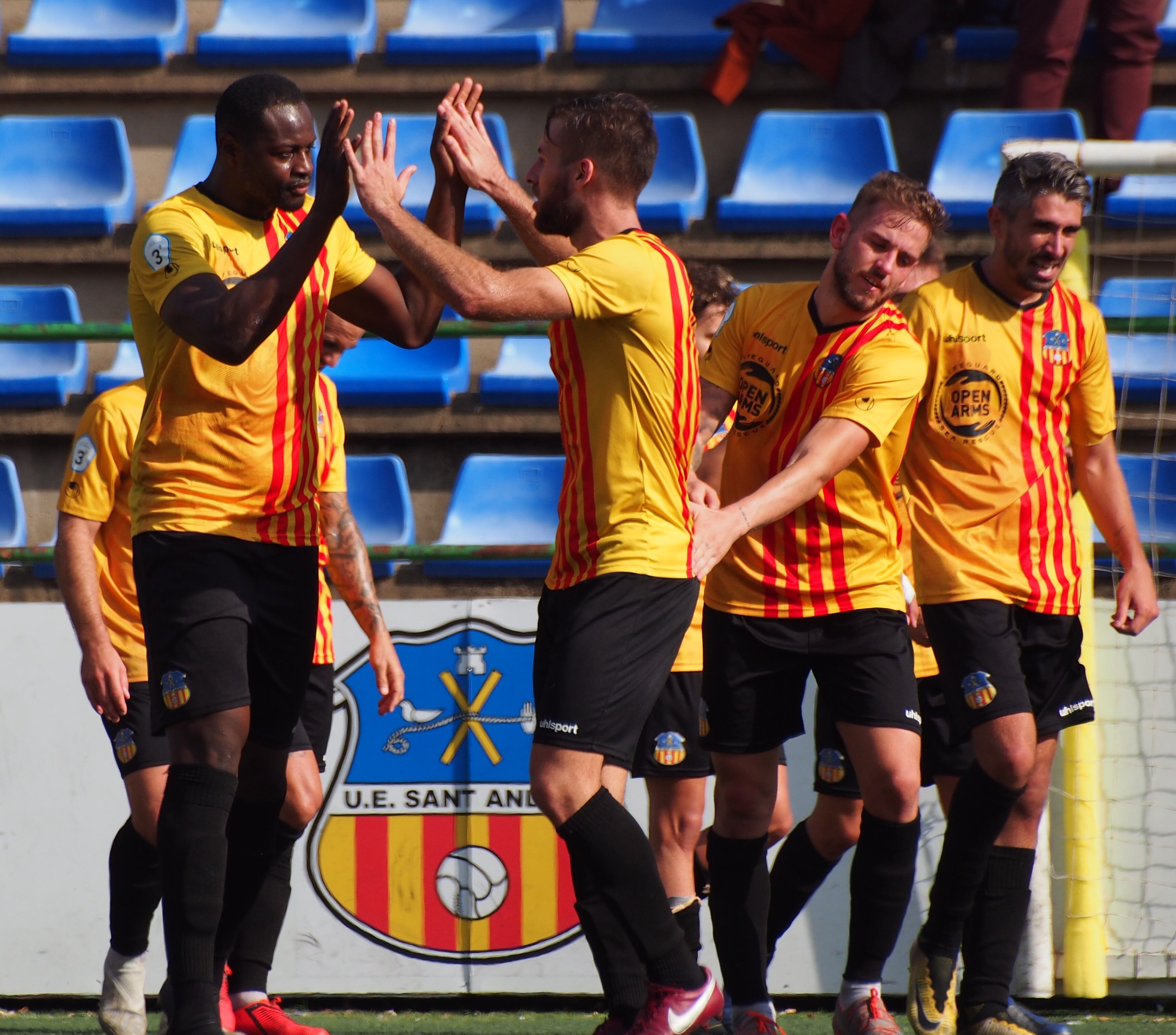 El davanter Elhadji Baldeh dona tres punts d'or al Sant Andreu i marca el gol de la jornada