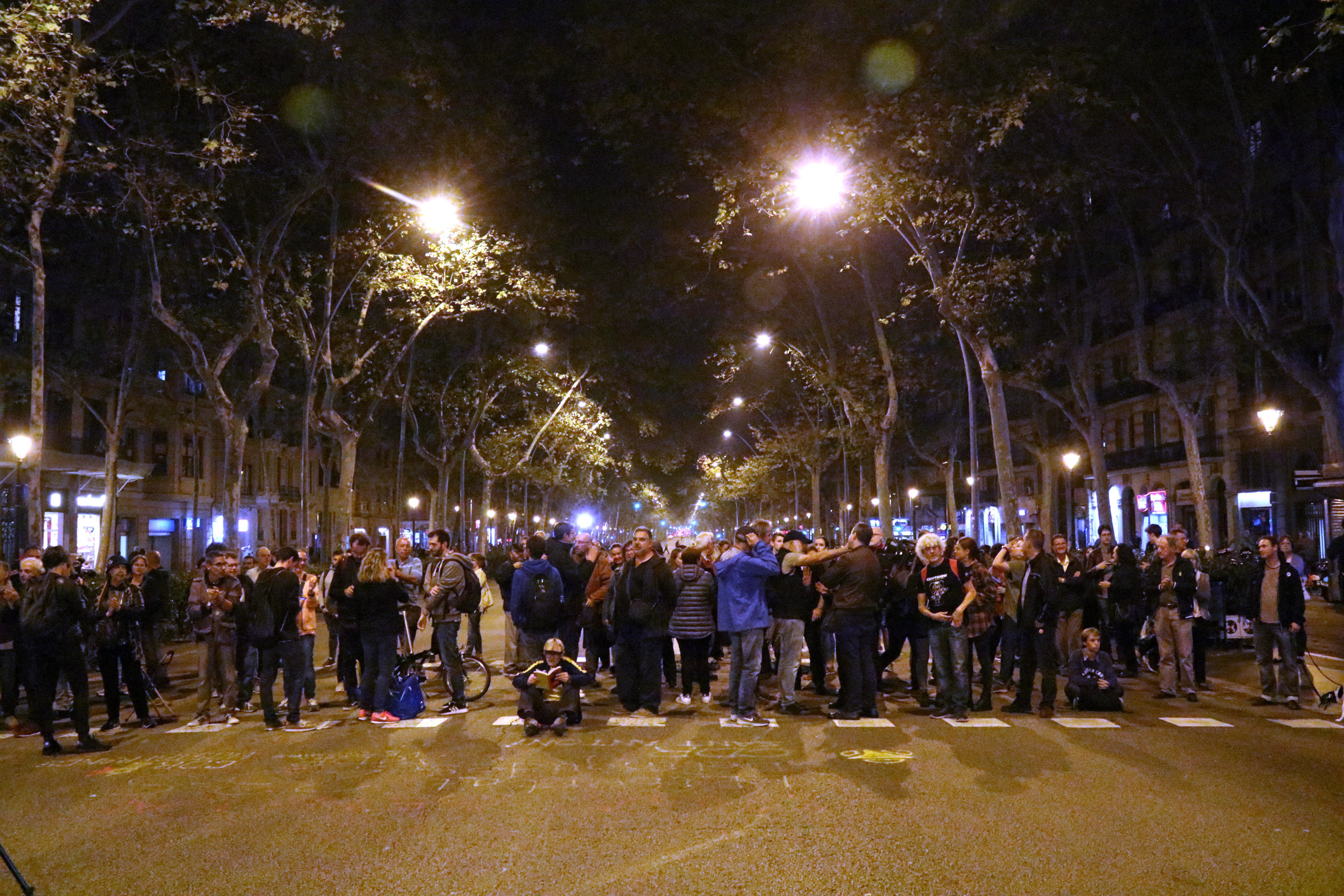Triple tall dels CDR a Barcelona: Gran Via, avinguda Meridiana i plaça de Sants