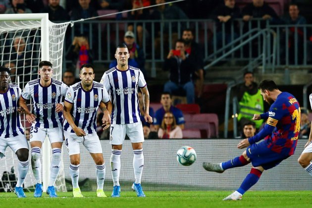 Messi falta Barca Valladolid EFE