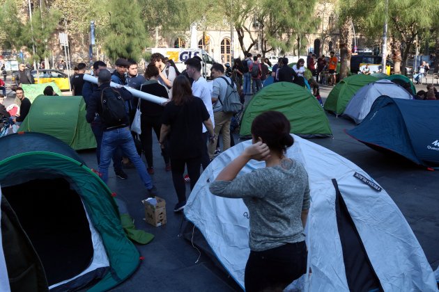 Acampada universitat 14-O - ACN