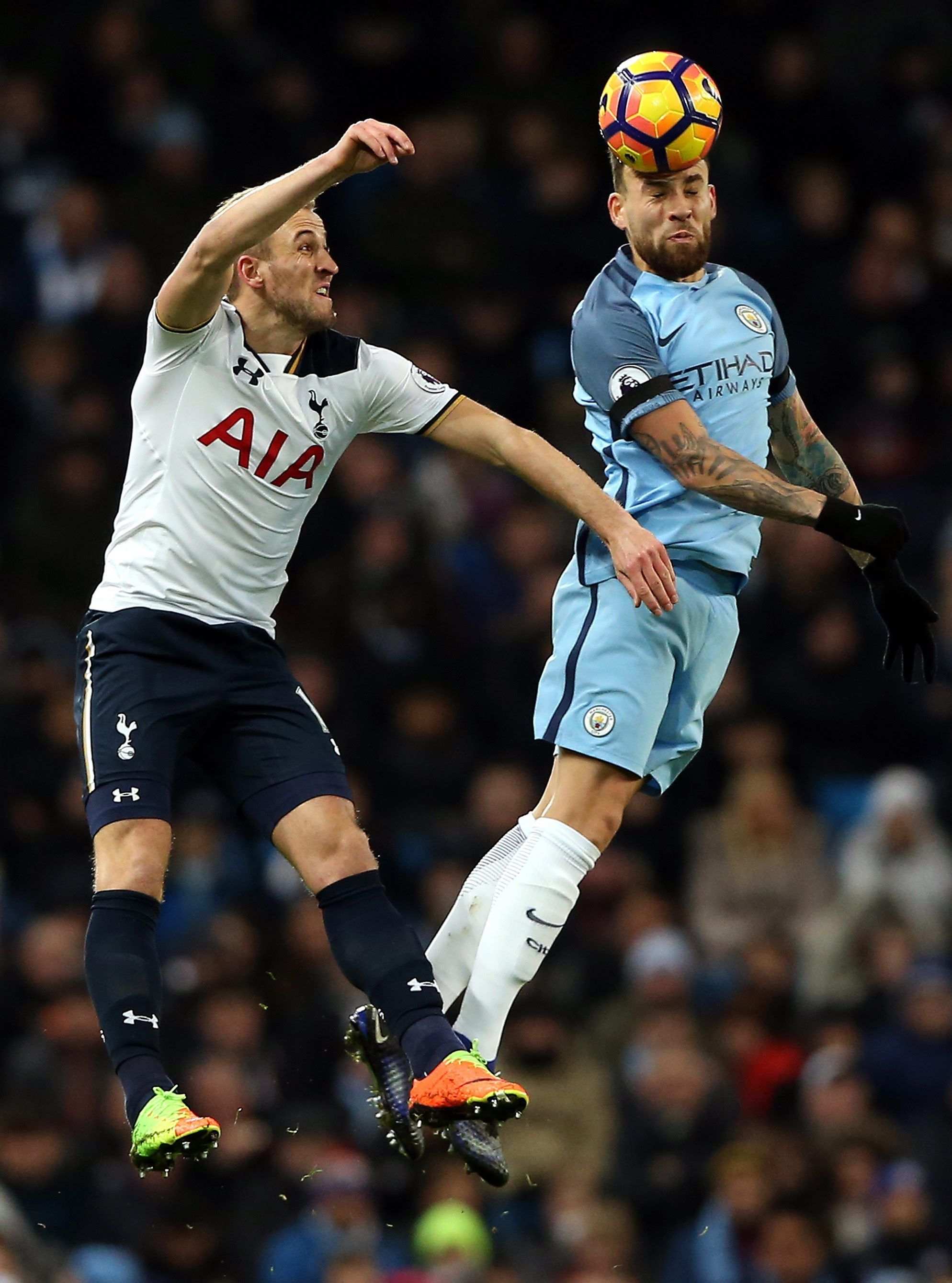 El City desperdicia dos goles de ventaja y empata contra el Tottenham (2-2)