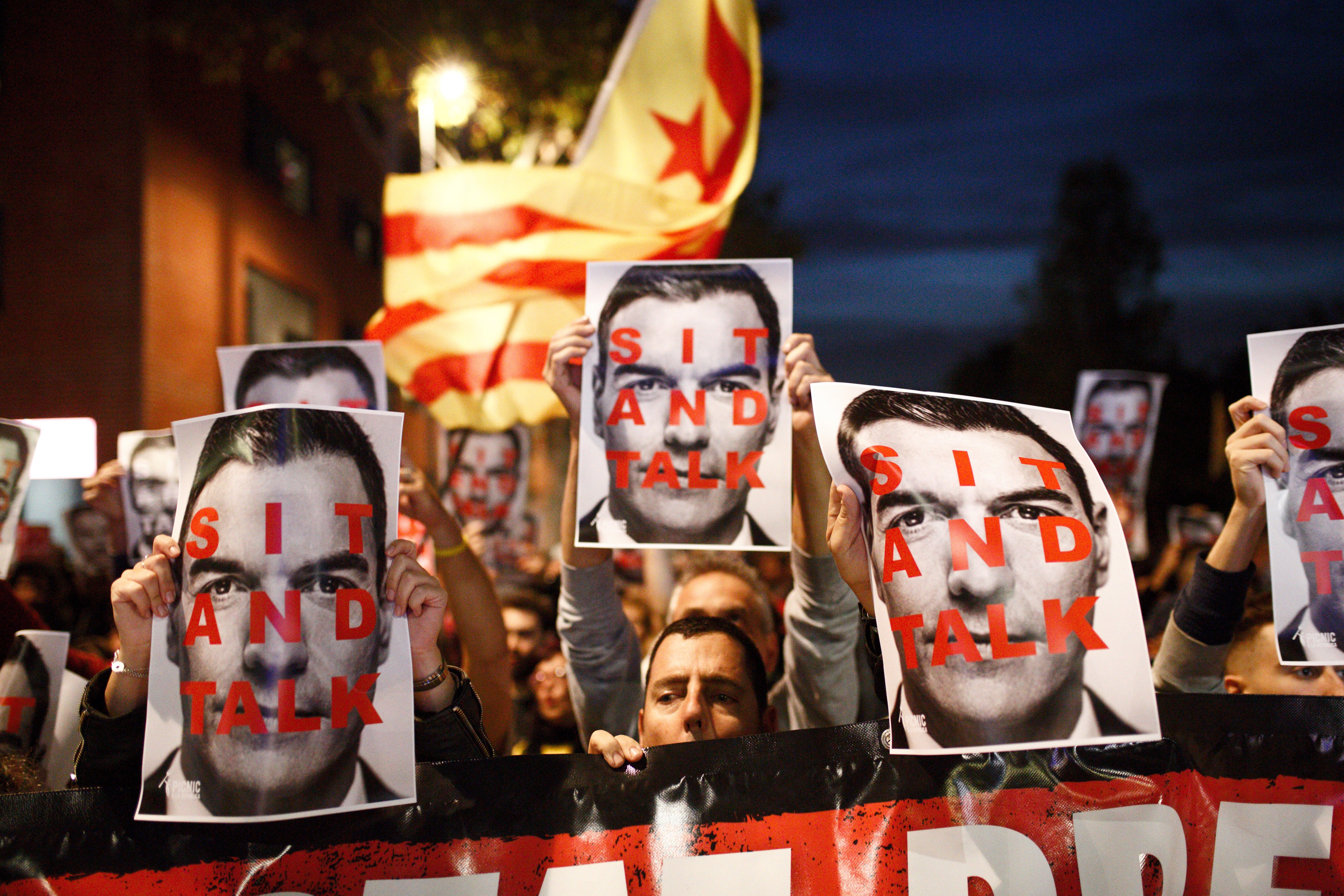 Els CDR criden a "respondre" a l'acte final de campanya de Sánchez a Barcelona