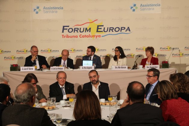 Pere Aragones Forum Europa - ACN