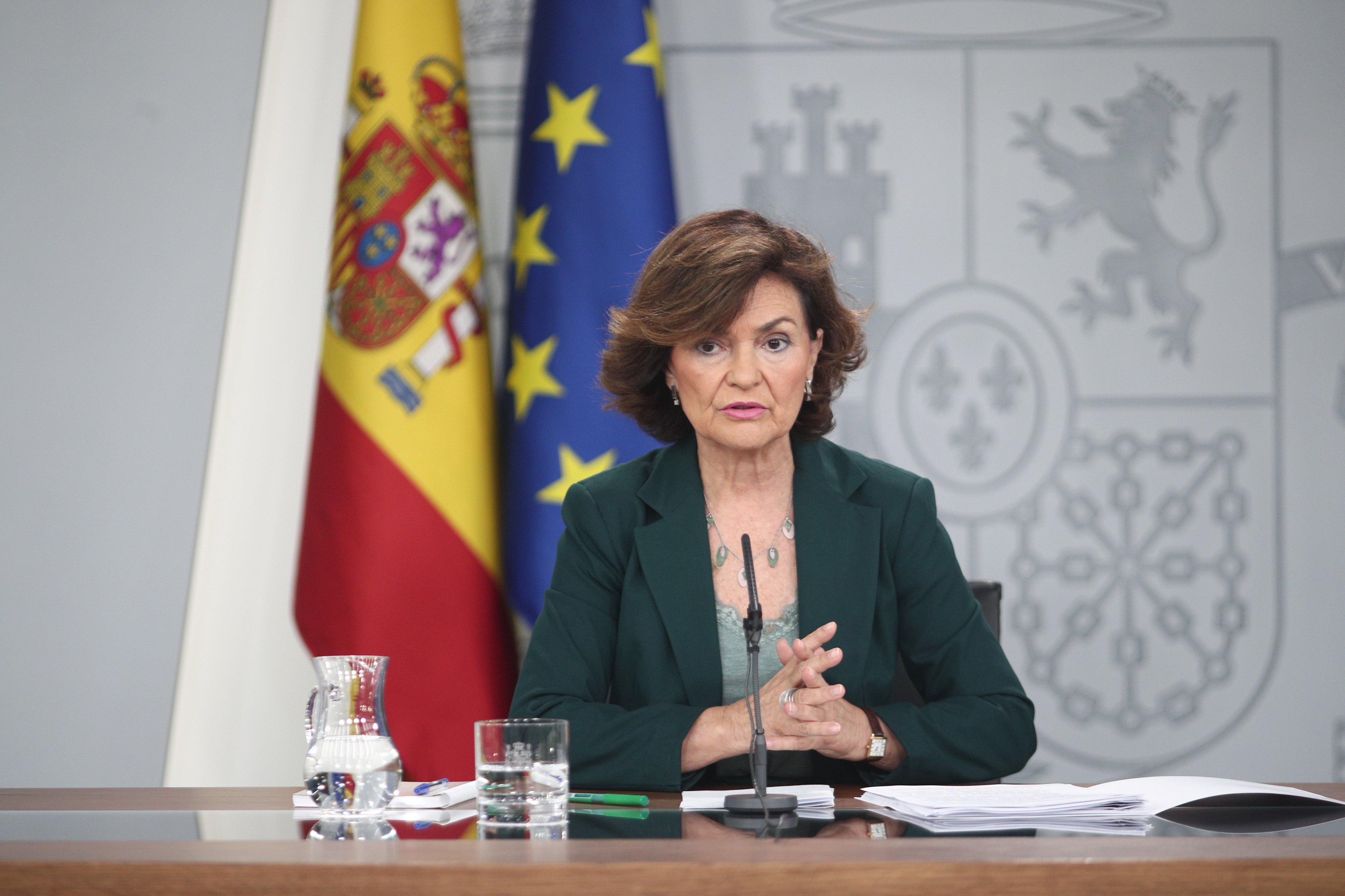 Carmen Calvo consell Ministres Moncloa Europa Press (3)