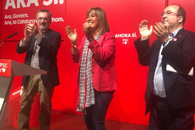Acte inici campanya PSC Iceta Marin Cruz - Marina Fernàndez