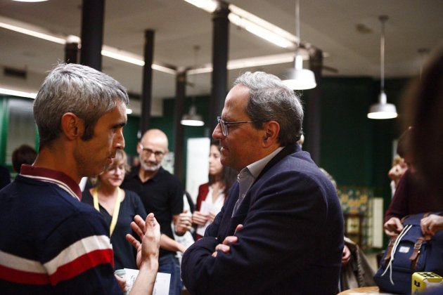 ELNACIONAL president Quim Torra Roger Español acte jxcat 10n - Mireia Comas