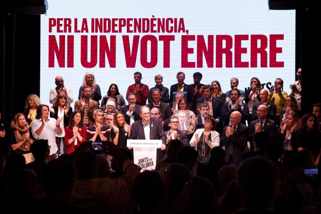ELNACIONAL President Torra acte inici campanya jxcat 10n - Mireia Comas