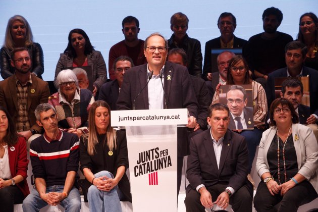 ELNACIONAL President Torra acte inici campanya jxcat 10n - Mireia Comas
