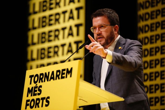 ELNACIONAL Pere Aragonès ERC acte inici campanya 10n - Sergi Alcàzar