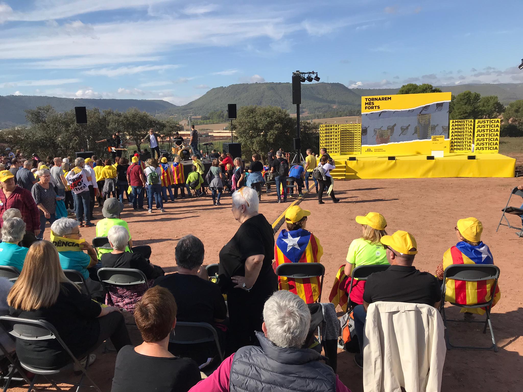 acte campanya ERC Lledoners Carlota Camps