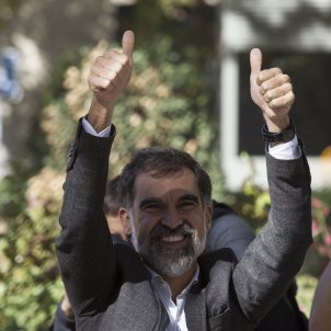 Jordi Cuixart surt de l'AN GTRES Jordi Cuixart surt de l'AN GTRES