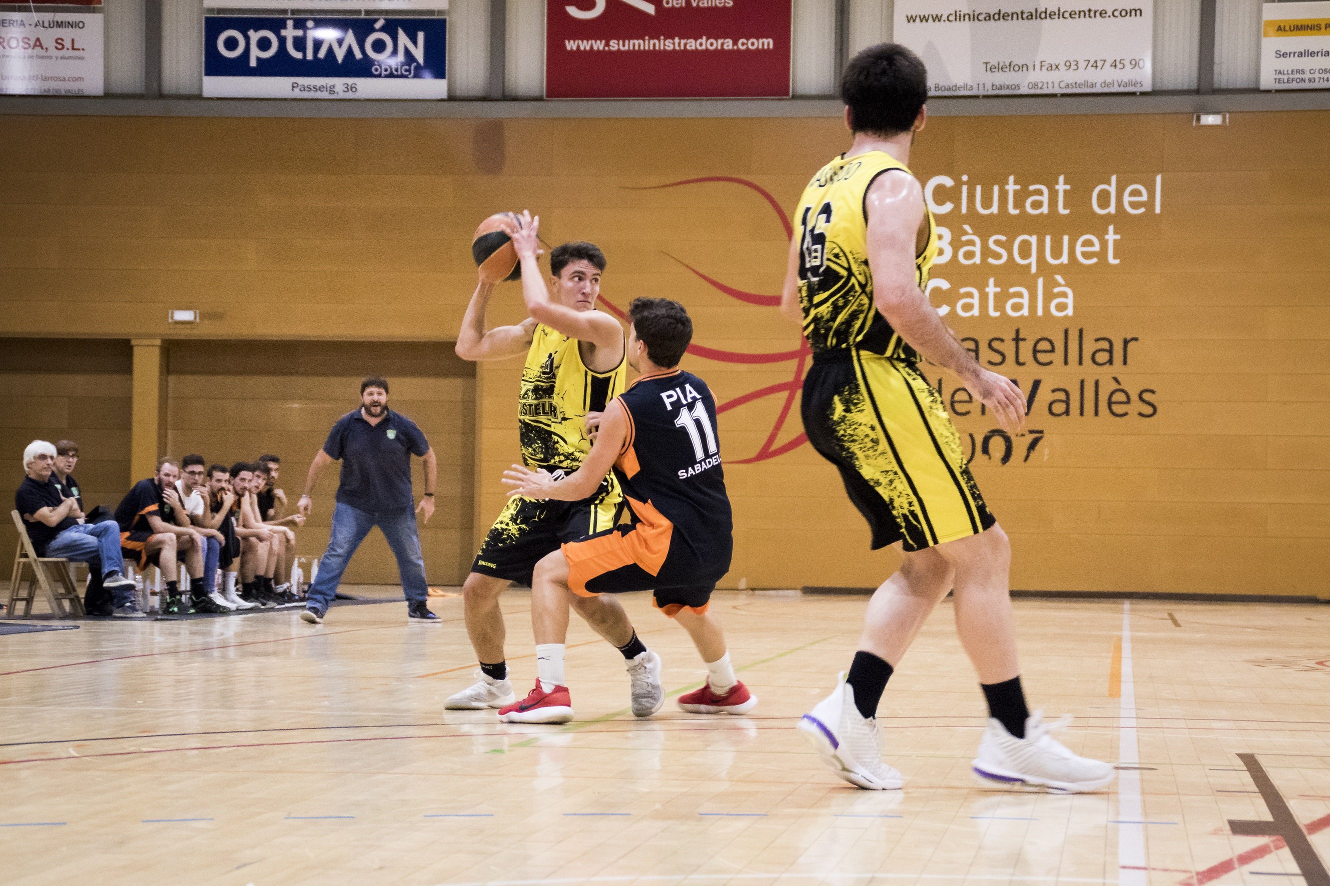 El CB Castellar s'estrena aquest curs guanyant a la pista del Reus Ploms Salle