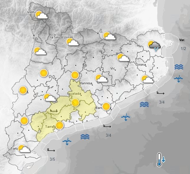 mapa temps mapa temps