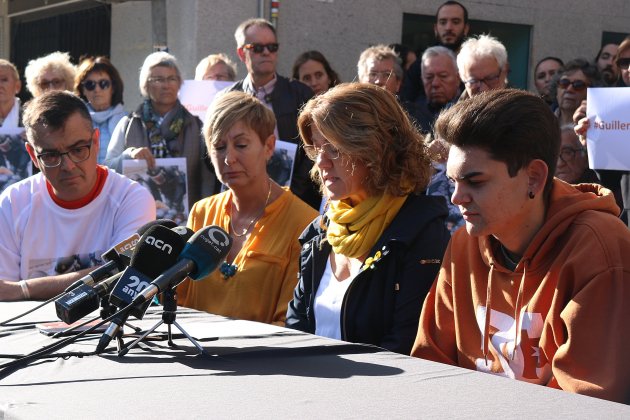 familiares Guillem detenidos disturbios Via Laietana ACN