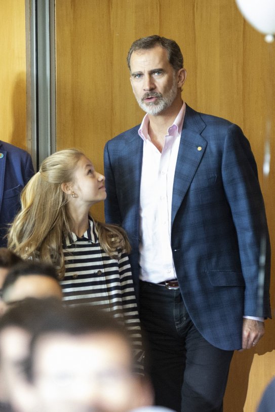 Visita Reyes Fundacio Princesa de Girona FPdGi Felipe VI princesa elionor - Sergi Alcàzar