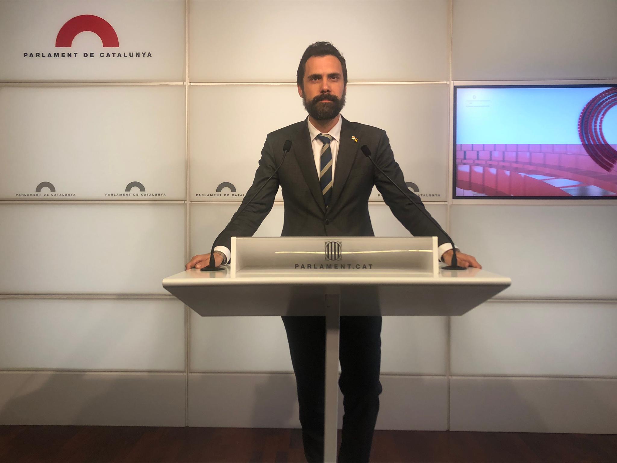 El Parlament ignorarà el TC: "Sánchez està superant Rajoy", lamenta Torrent