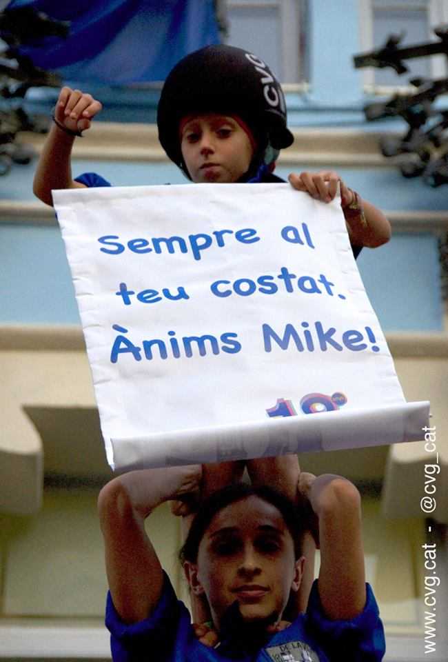 Muere un casteller de la Vila de Gràcia que sufrió un accidente en 2013