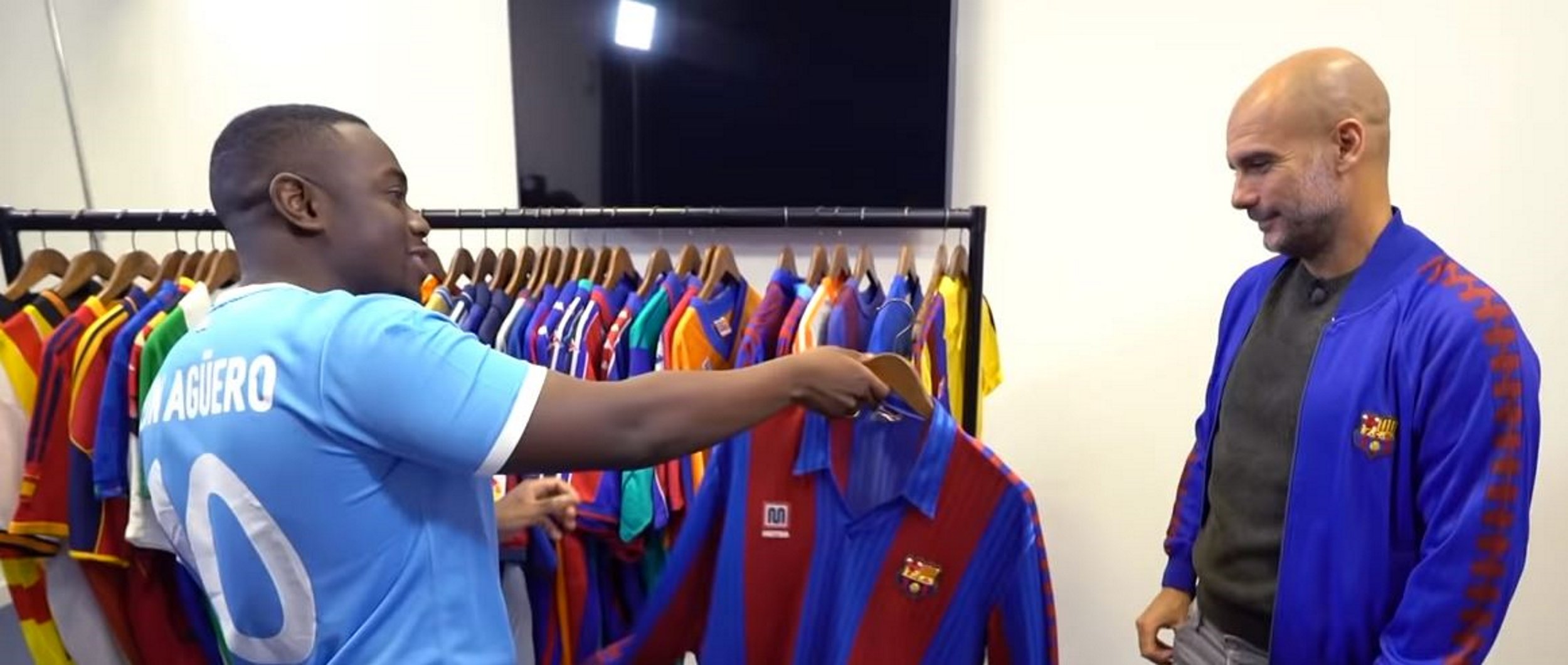 Guardiola rememora su pasado y se vuelve a vestir del Barça