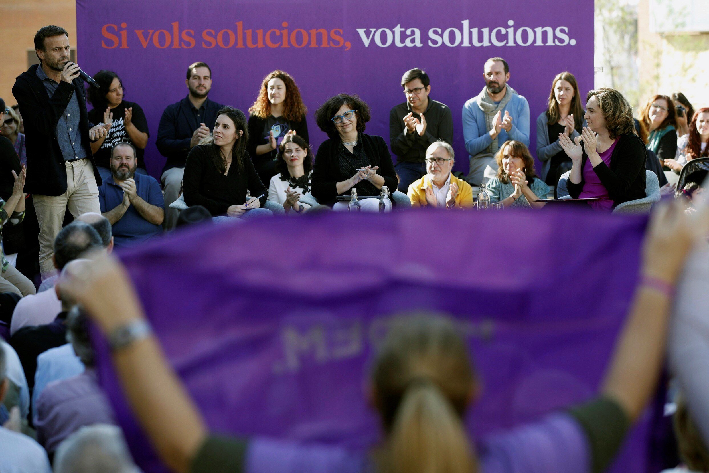 López (comuns): "Están en prisión porque se han saltado las leyes"