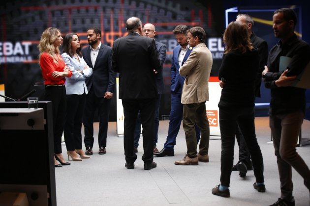 Debate elecciones generales TV3 10-N Sanchis candidatos - Sergi Alcàzar