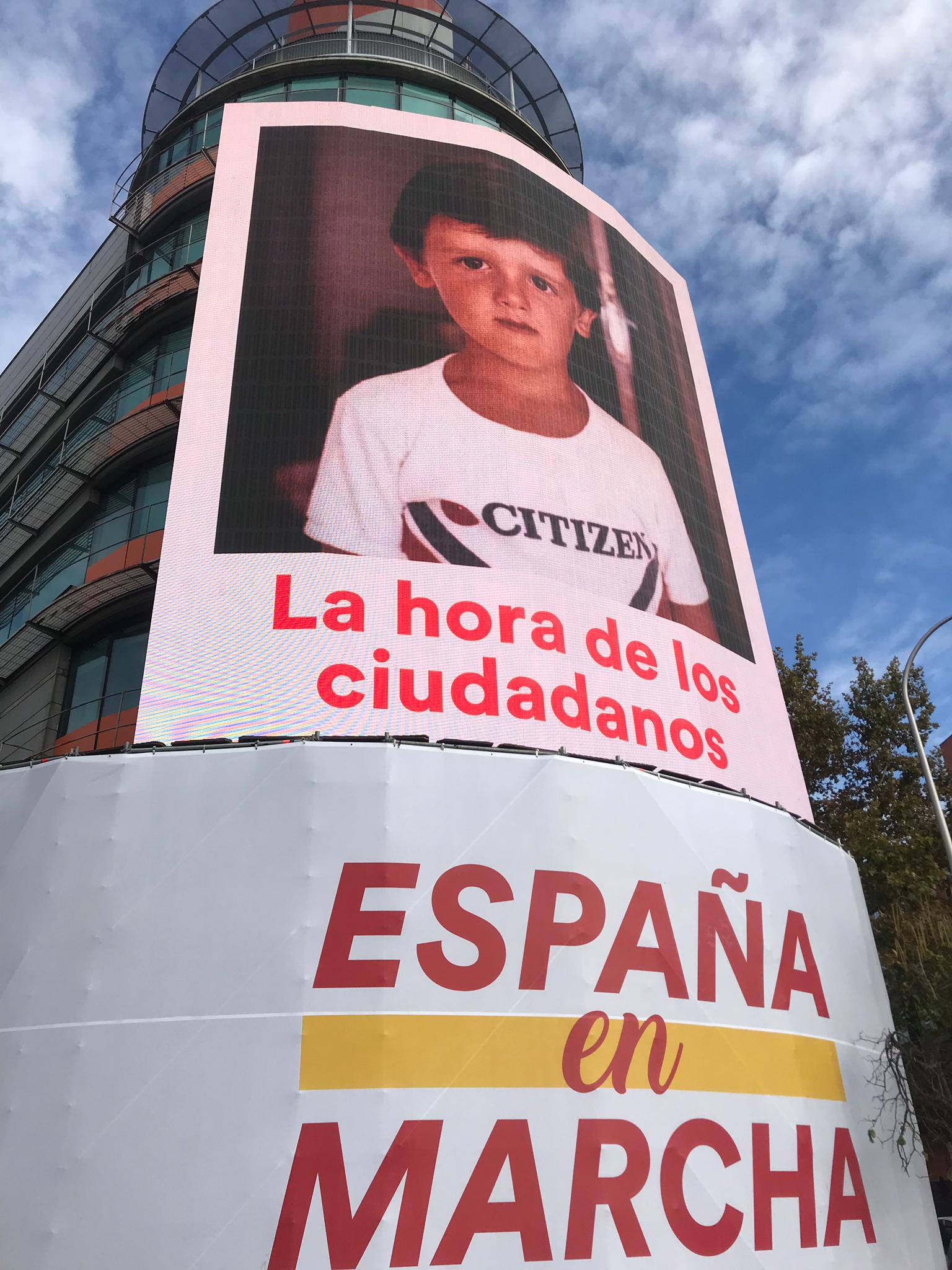 Cartel suyo ciudadanos rivera elecciones 10N - Ciudadanos