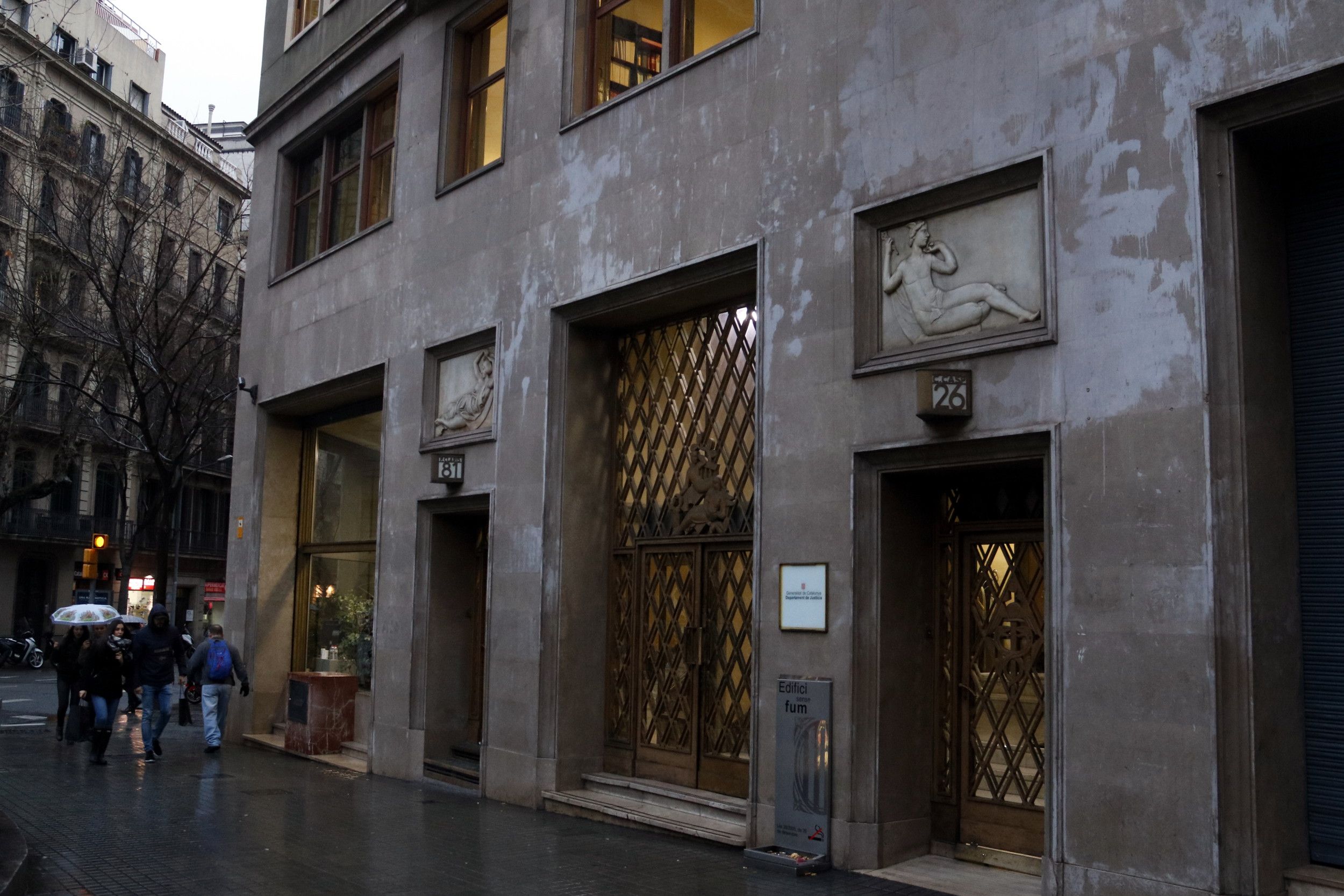 Els Mossos no troben "res d'estrany" a la Conselleria de Justícia