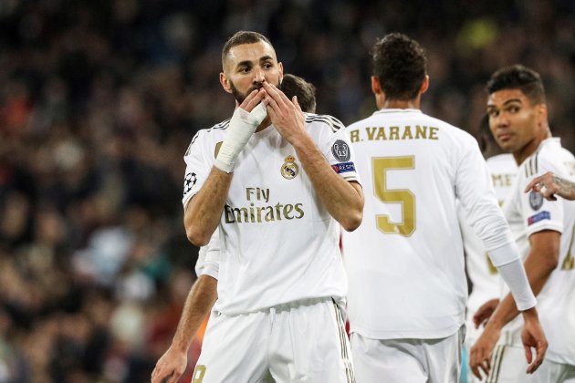 Benzema Varane Real Madrid Galatasaray EFE