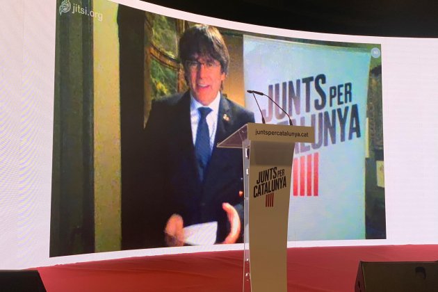 acte final campanya jxcat puigdemont - marta lasalas acte final campanya jxcat puigdemont - marta lasalas