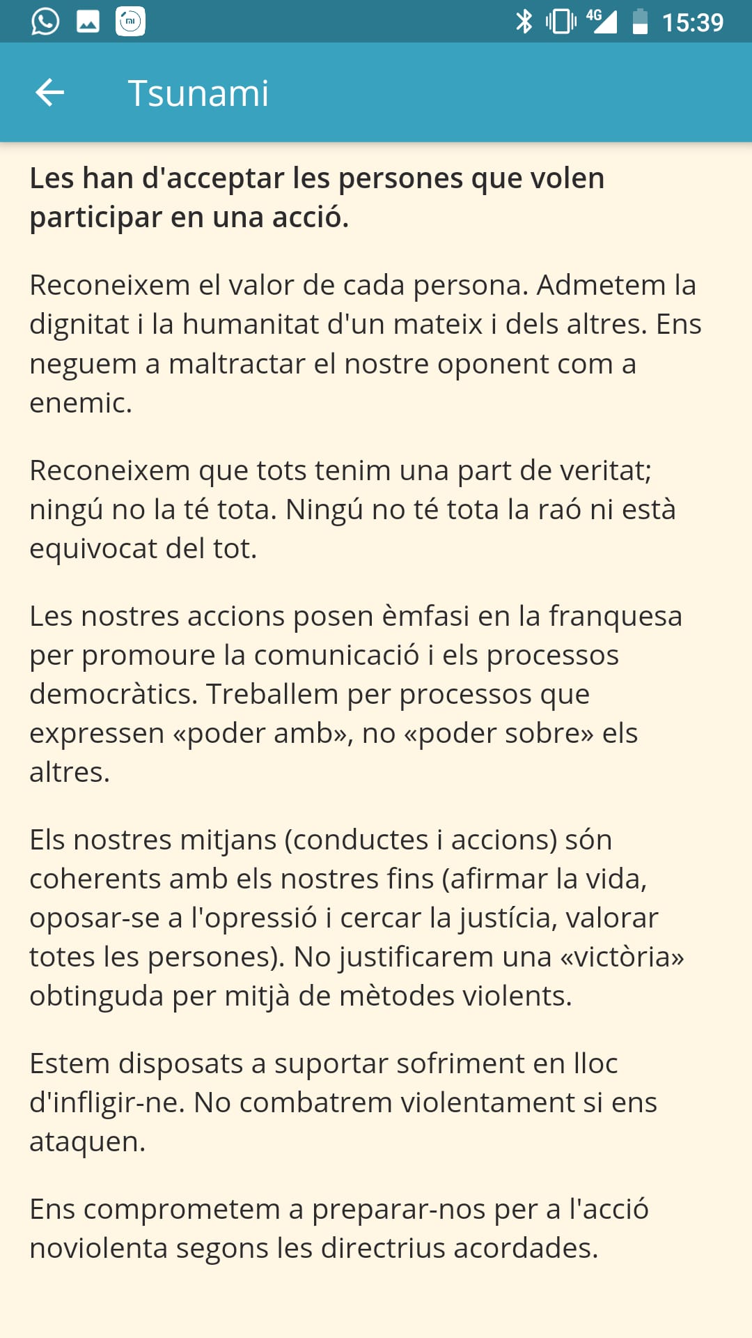 primera accio tsunami app