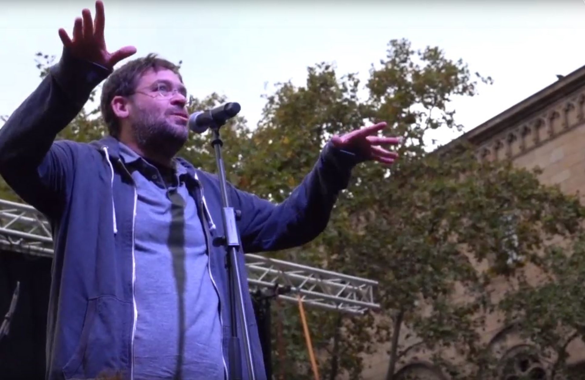 Eso es todo lo que queda de Podemos, según Dante Fachin