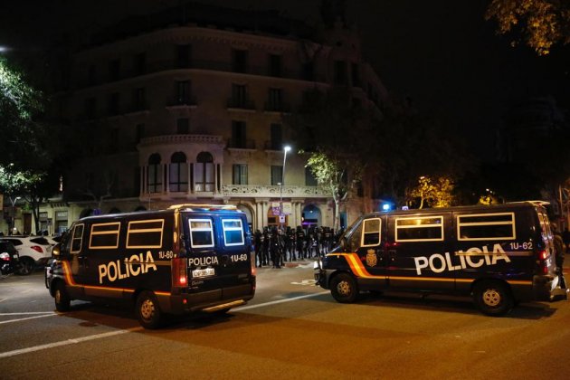 EL NACIONAL policia espanyola manifestacio cdr jornada reflexio urquinaona - Sergi alcazar