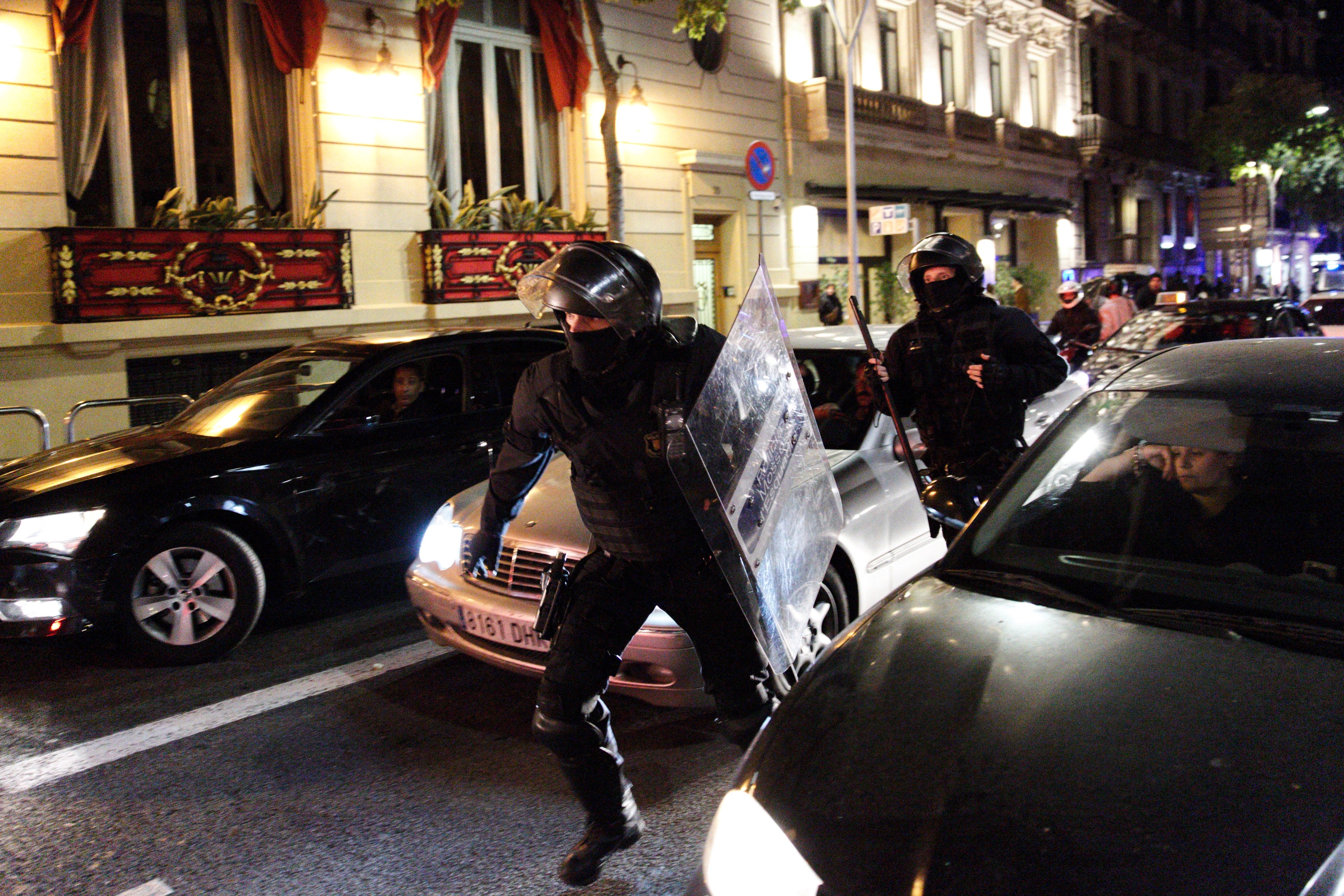 Nuevos incidentes en Barcelona horas antes del 10-N