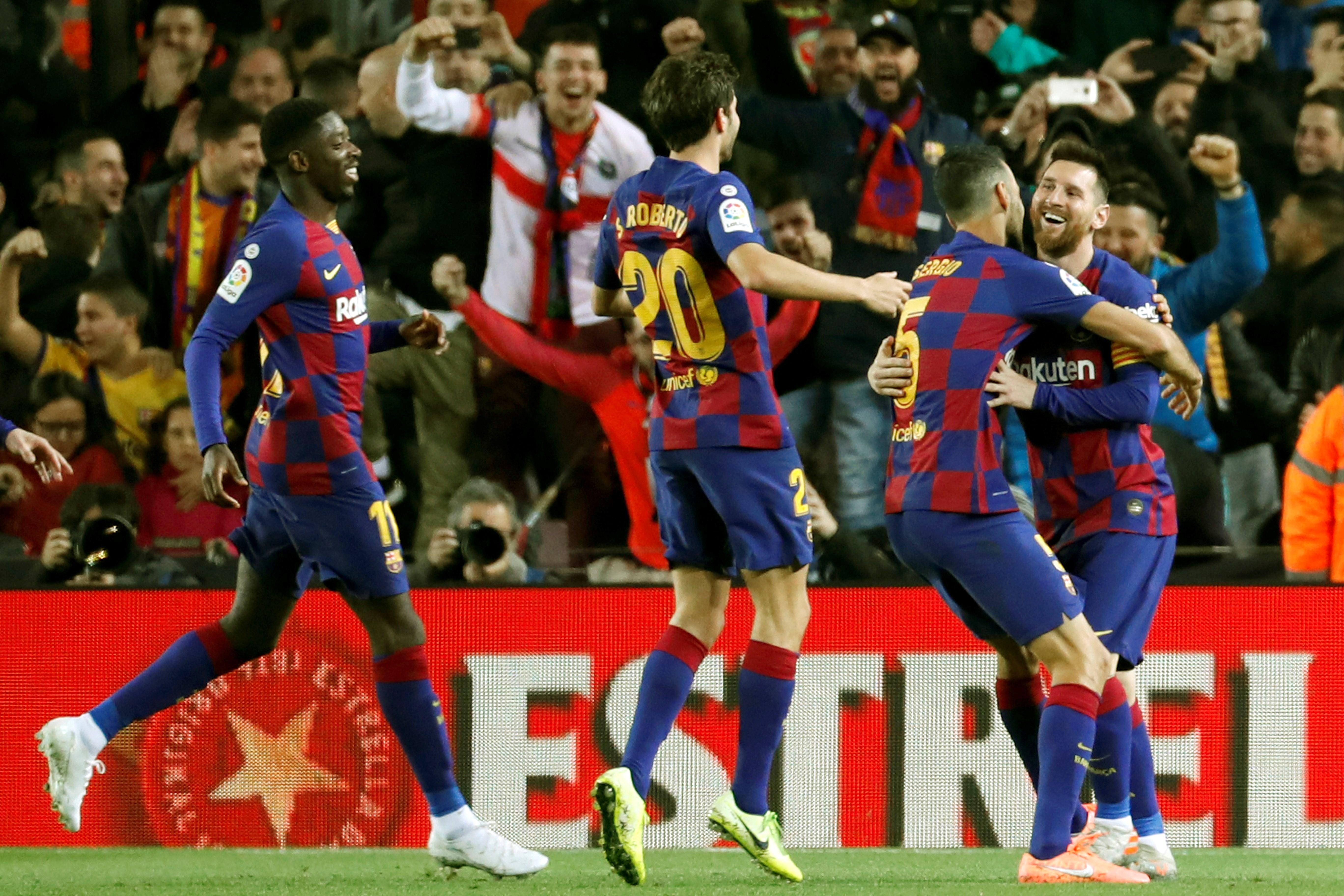 Messi gobierna en el Camp Nou (4-1)
