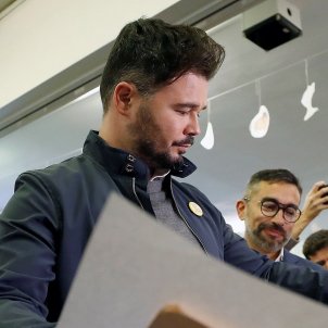 Gabriel Rufian vota 10 N Efe Gabriel Rufian vota 10 N Efe