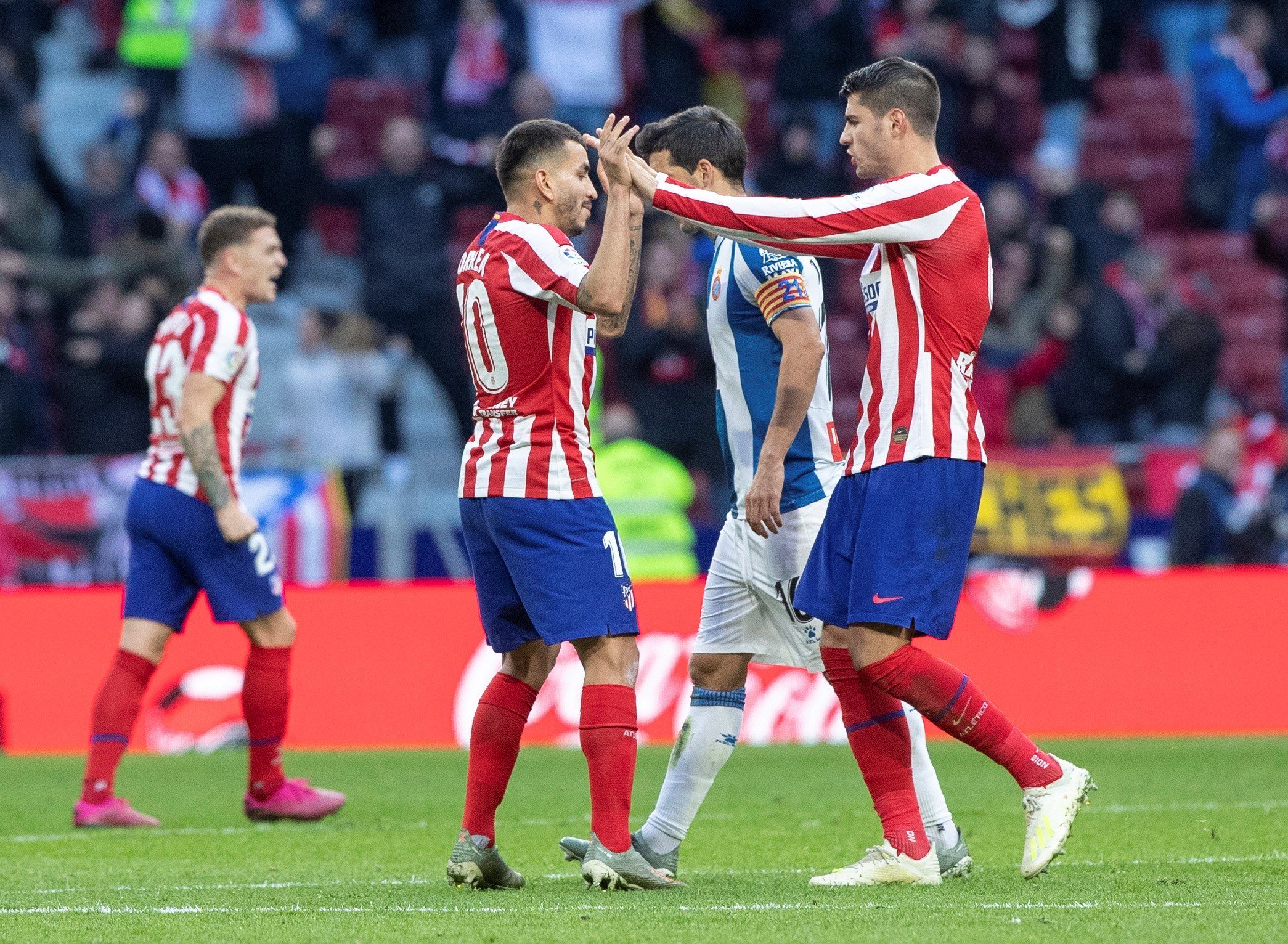 L’Espanyol es veu superat per l’Atlètic de Madrid (3-1)