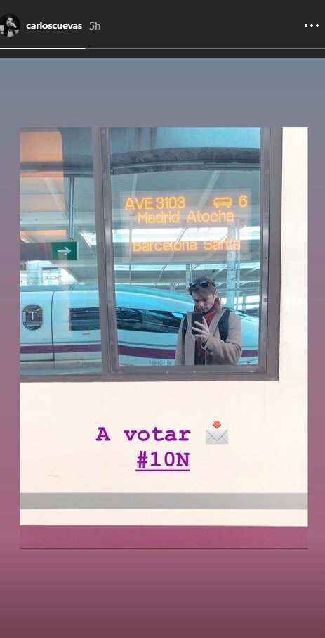 carlos cuevas vota instagram