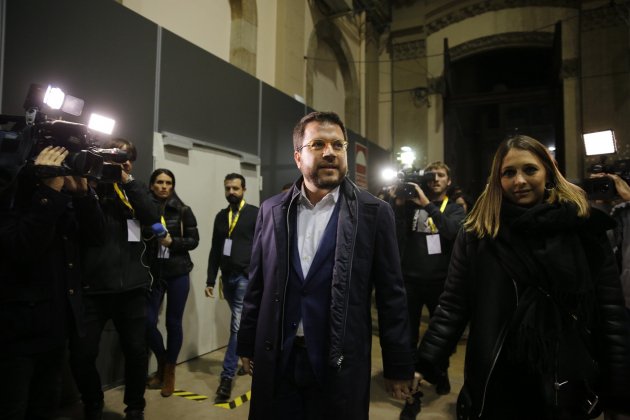 ELNACIONAL Pere Aragones ERC nit electoral eleccions 10N - Sergi Alcàzar