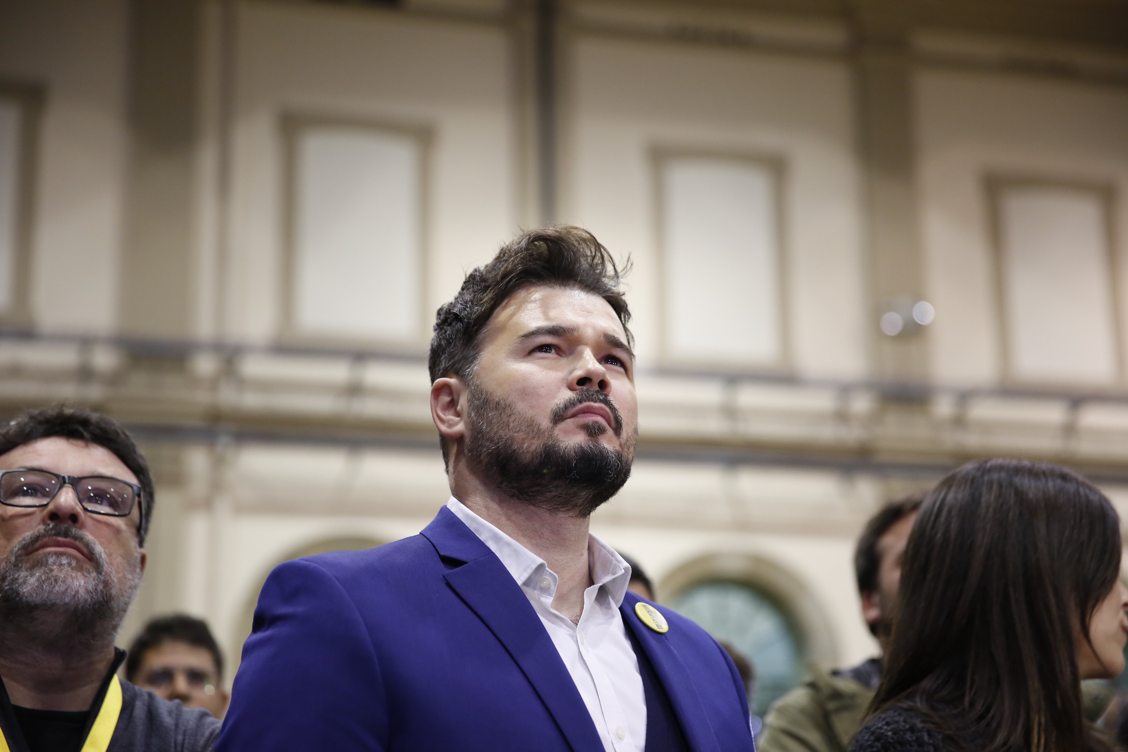 Rufián surt en defensa de Tardà: "Una mica de respecte"