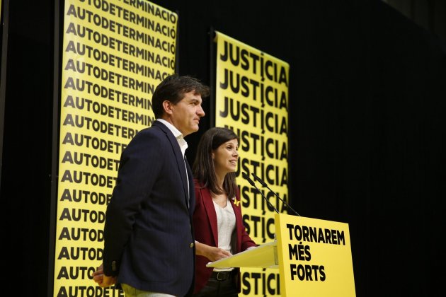 ELNCIONAL Sergi Sabrià Marta Vilalta ERC eleccions 10n - Sergi Alcàzar