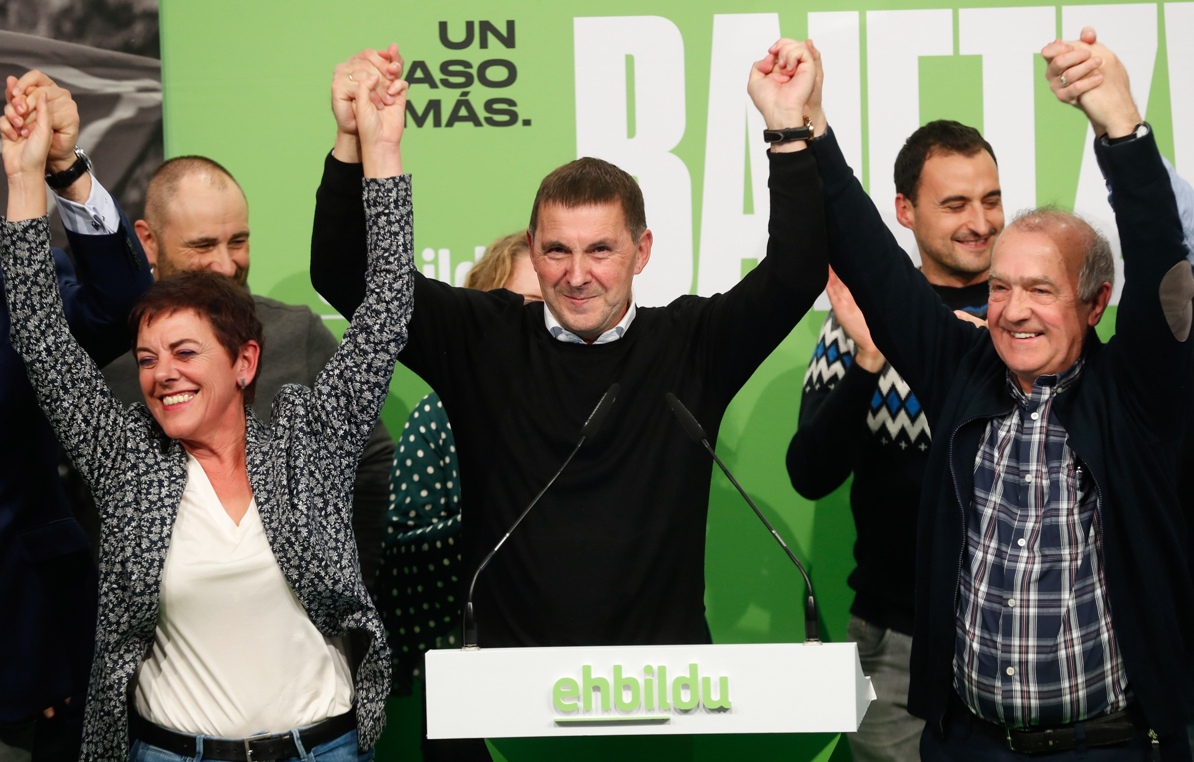 EH Bildu logra grupo propio en el Congreso por primera vez