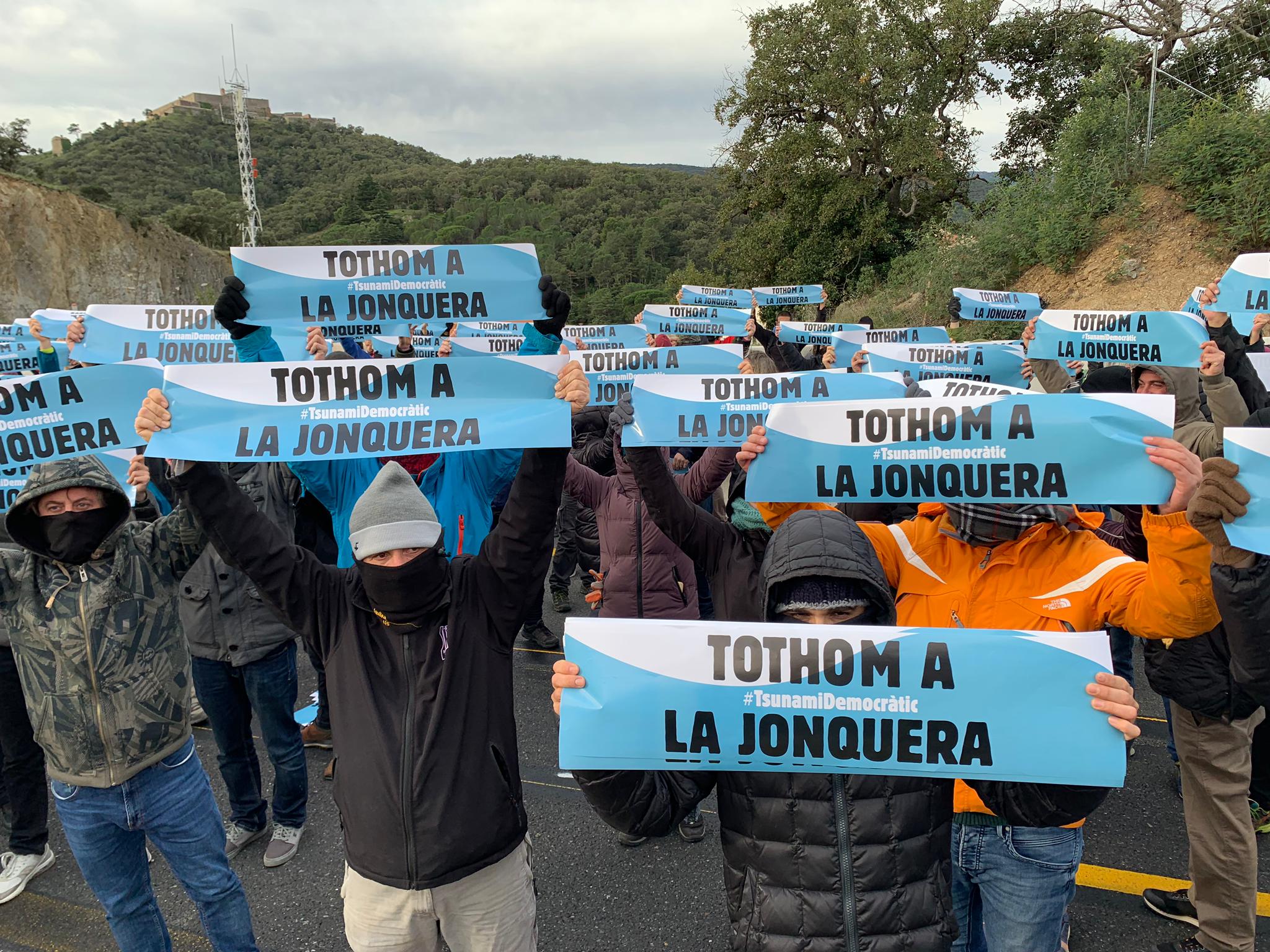 Del aeropuerto a la Jonquera: las movilizaciones más masivas de Tsunami Democràtic