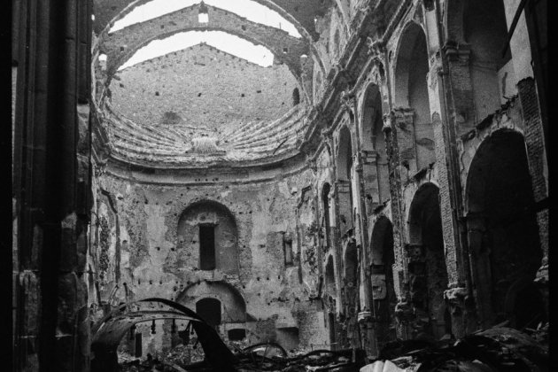 Antoni Campañà iglesia destruida Comanegra