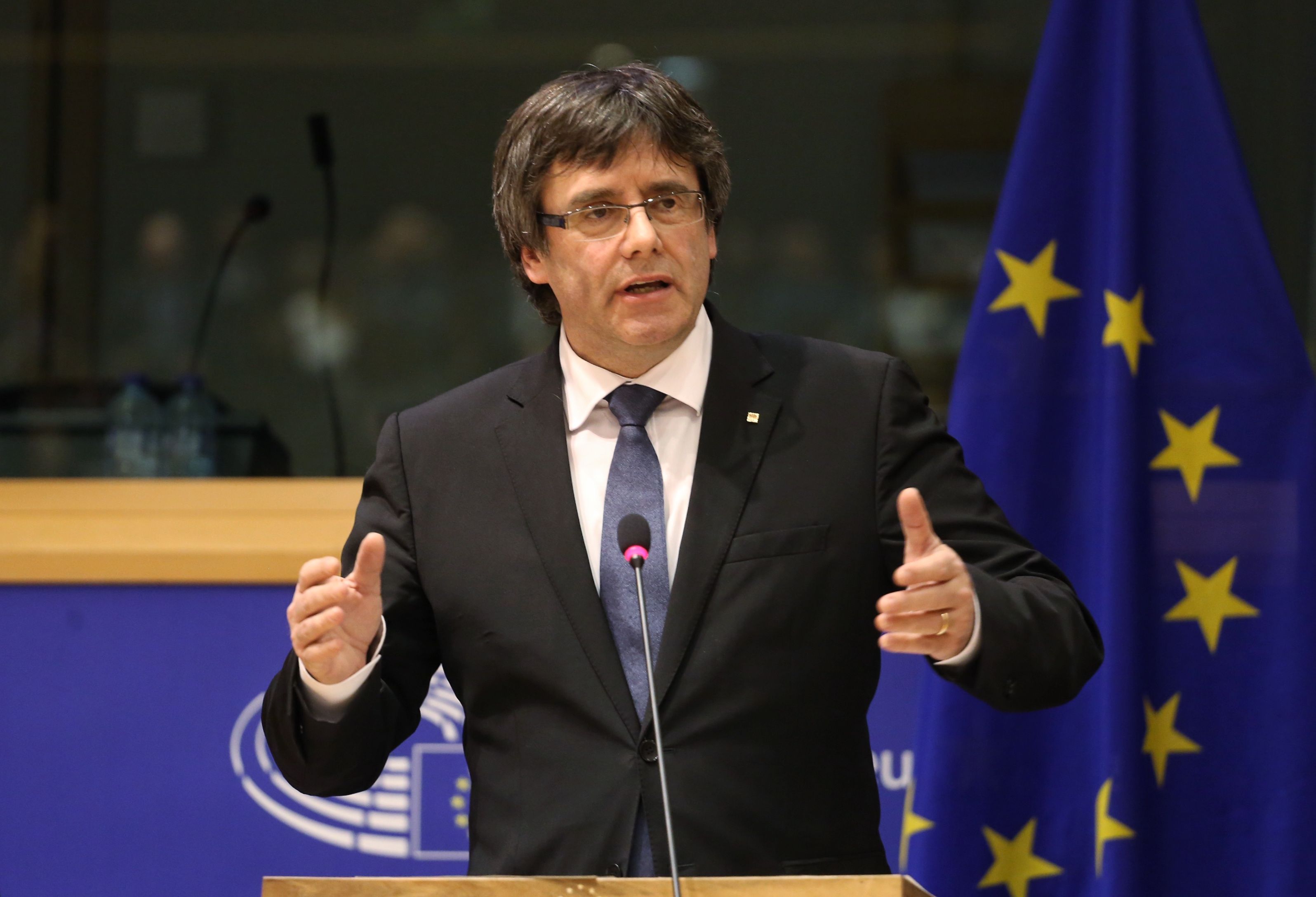 Conferència de Puigdemont i Torra sobre el judici, dilluns al Parlament Europeu